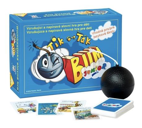 Spoločenská hra " tik-tak bum junior", 