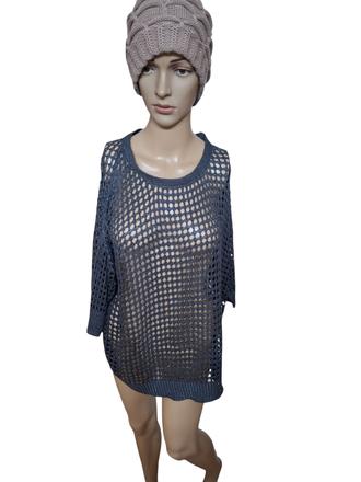 Dámsky dierkovaný pulóvrík, xl