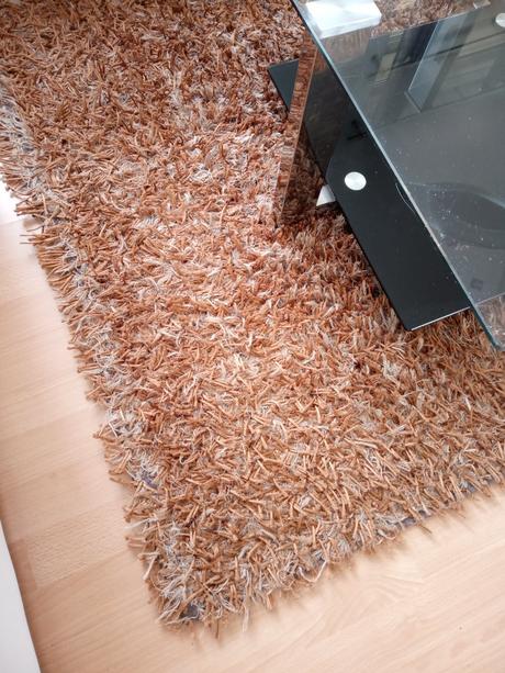 Koberec hnedo strieborny113x163 cm, 