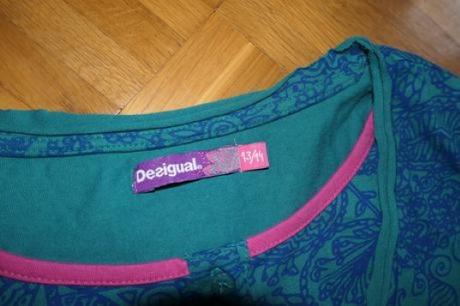 Desigual original krasne dievcenske/damske saty, desigual,xs