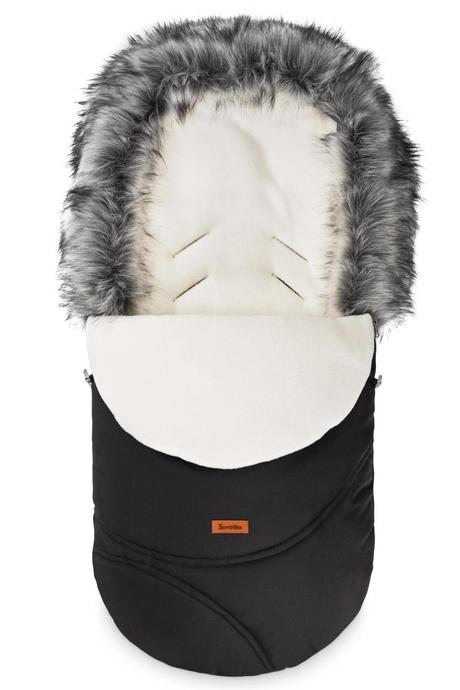 Sensillo fusak eskimo polar čierny 100x46cm, sensillo