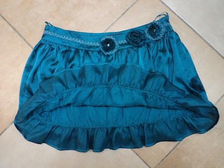 Asos saténová lesklá sukňa 12/40, 40