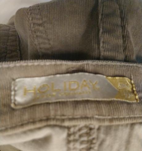 Dámske hnedo sivé nohavice, holiday, xs, xs