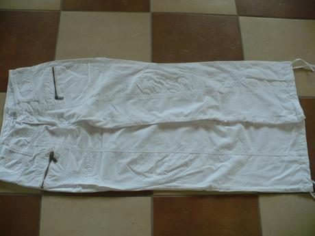 Biele letné nohavice, m