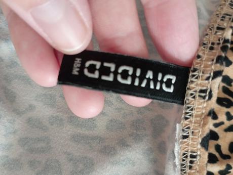 Sexi leo šaty, h&m,m