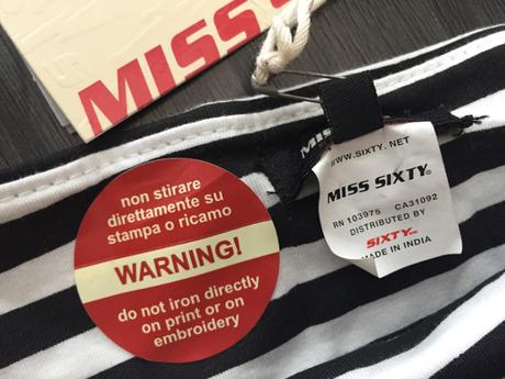 Tričko nové m/l, miss sixty,m