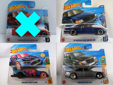 Hot wheels - mercedes,