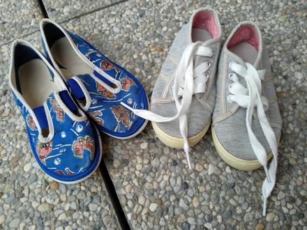 Detské papučky veľkosť 25, 25