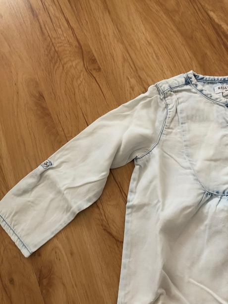 Tenká mäkkučká riflová košielka reserved, reserved,86