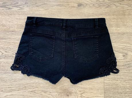 Rifľové kraťasy, h&m,34