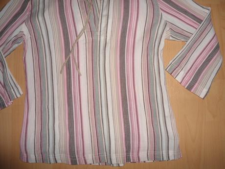 Tricko / kosielka ruzovy pasik, s