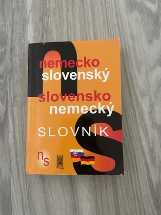 Nemecko slovenský slovensko nemecký slovník,