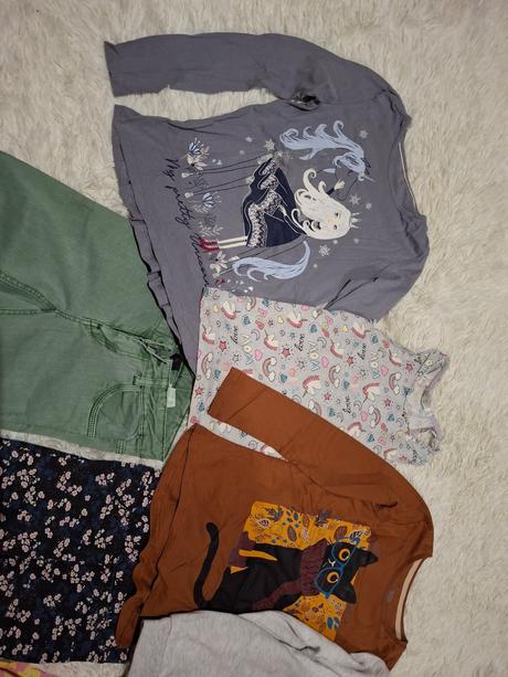 Dievčenské oblečenie, 122–134