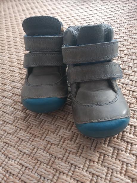 Kožené oteplené topánky d.d.step, d.d.step,21