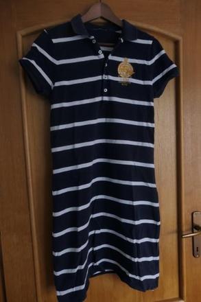 Ralph lauren pohodlne, namornicke, stylove saty l, ralph lauren,l