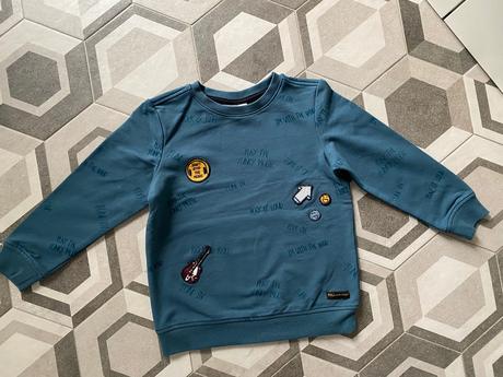 Frajerska mikinka farba petrol, pompdelux,110