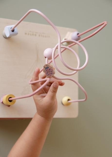 Little dutch kocka s aktivitami pink flowers7022ld, 