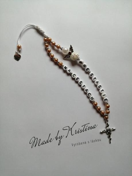 Ruženec/talizman do auta, 