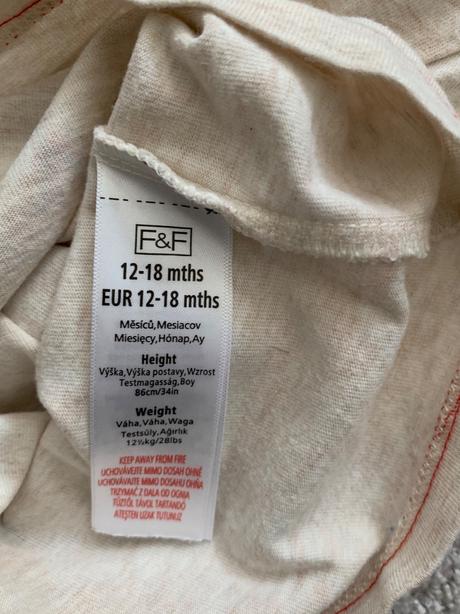 Tričko so psíkom, f&f,92