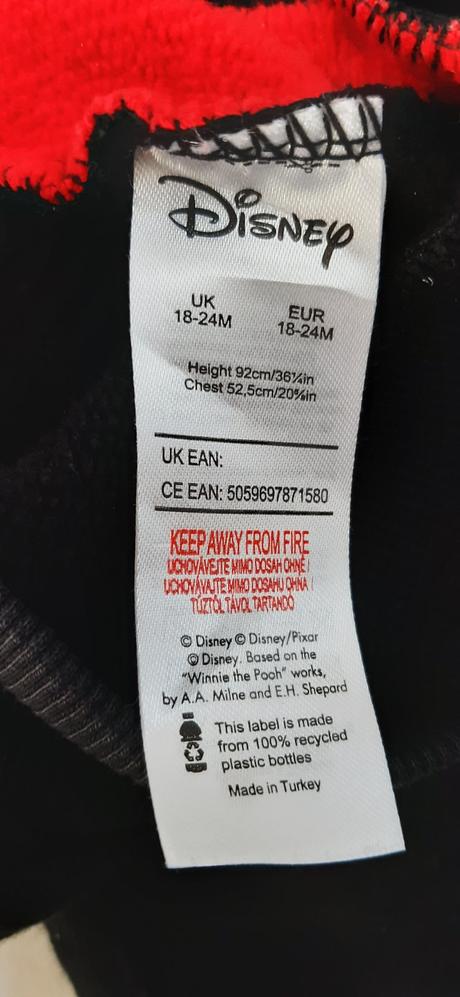 Tepláková súprava mickey mouse č. 92, disney,92