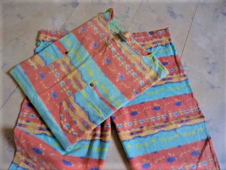 Pyžamo s 3/4 nohavicami l/xl, xl