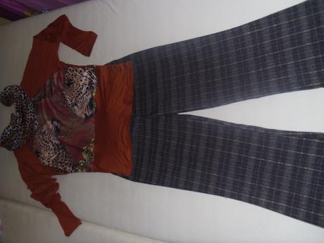 Nohavice zlacnene, 38