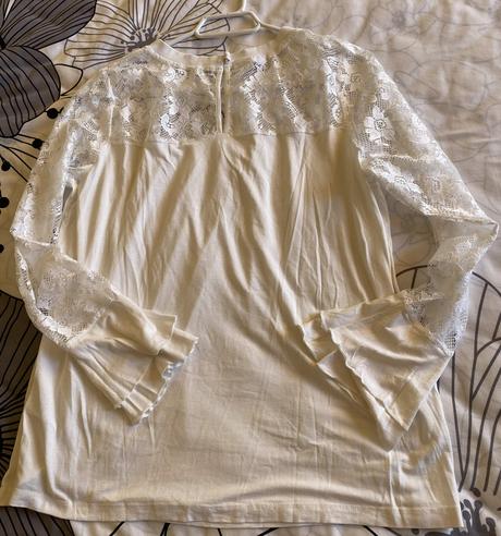 Tričko - top s čipkou bodyflirt v. 42, bonprix,42