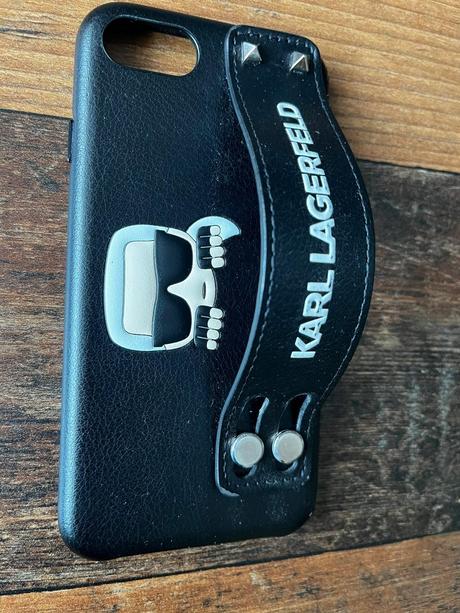 Kožené puzdro lagerfeld - iphone se, 