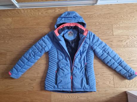 Dievčenská lyžiarska vetrovka značky kiltec, xs