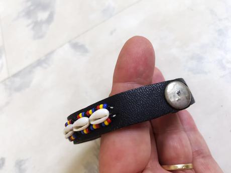 Kožený náramok reggae jamajka, 