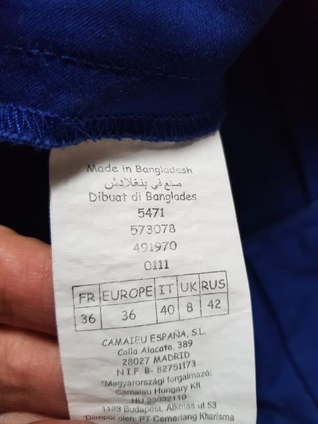 Sukňa, camaieu,36