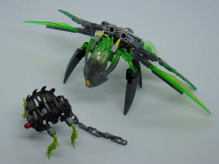 Lego bionicle 71300 uxar creature of jungle,
