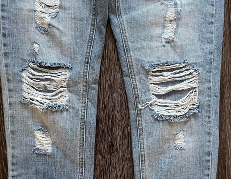 Džínsy criminal damage - xs/s, 34