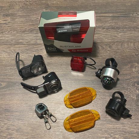 Rôzne doplnky na bicykel/kolobežku, 