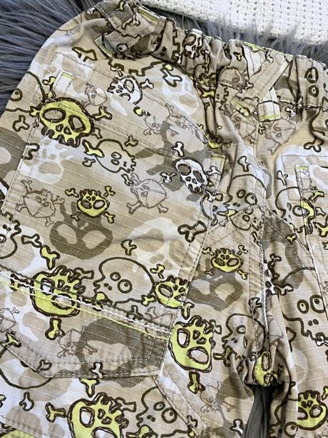 Chlapčenské kraťasy s lebkami h&m (86), h&m,86