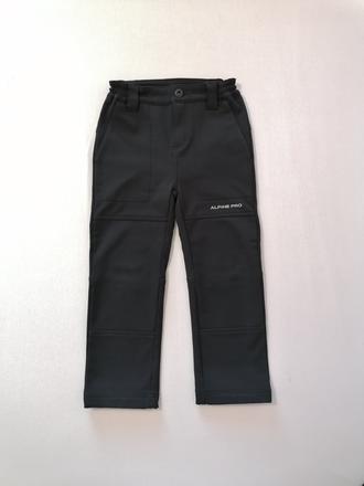 Zateplene softshellove nohavice 104/110, alpine pro,104