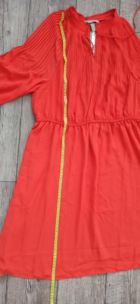 Plisovane šaty, h&m,m