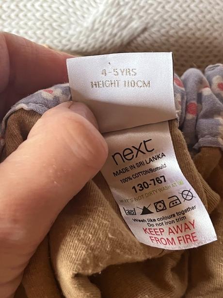 Zateplené nohavice, next,110