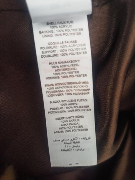 Dámsky kožuch, new look,38