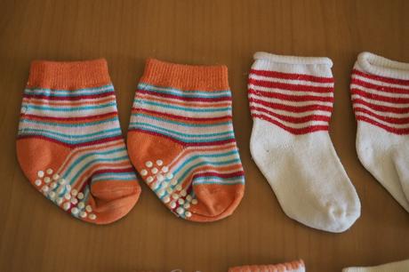 Dojčenské ponožky mix, 68–80
