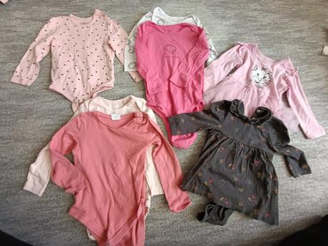 Mix oblečenia pre dievčatko 86, 86–98