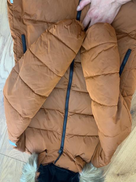Reima lunta zimná dlhá bunda, parka 158/164, reima,158