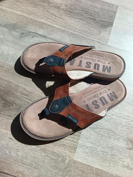 Pánske elegantné šľapky mustang, mustang,43