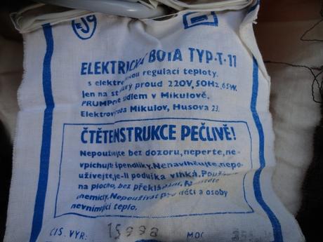 Elektrická vyhrievacia papuča,