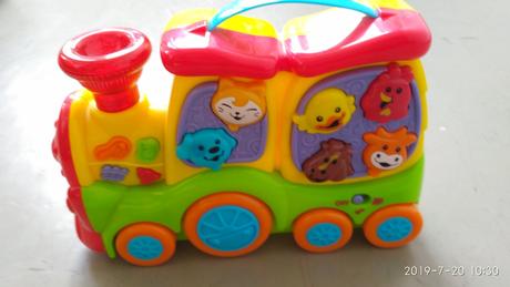 Hračka zvukový vláčik,