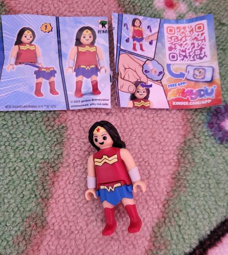 Kinder playmobil dc,