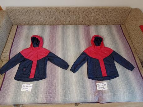 Prechodné vetrovky zn.crivit veľ.122-128, 122