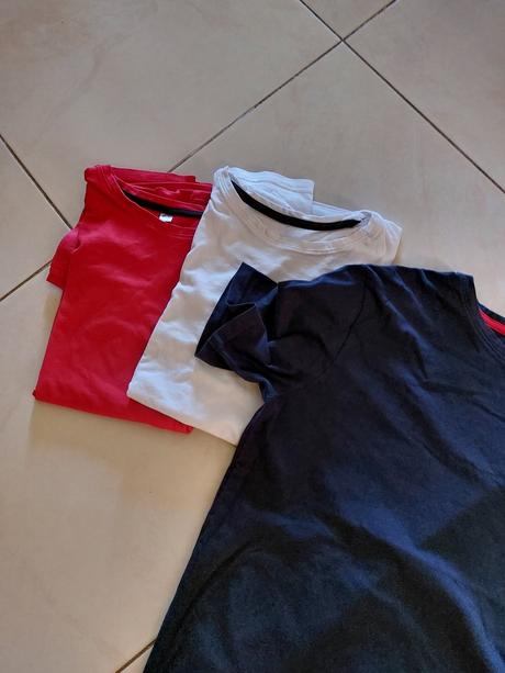 Trička 3 ks, bonprix,182