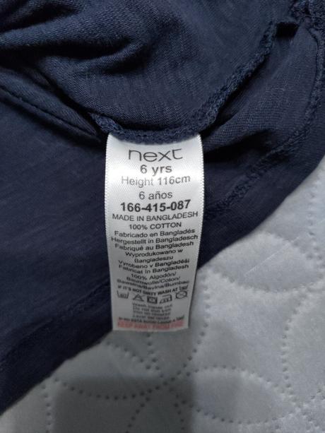 Next pretacacie tricko (6 rokov), next,122