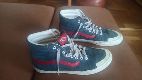 Semišové skateboardové tenisky, vans,42